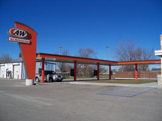 A&W carhop service