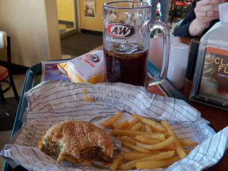 A&W meal